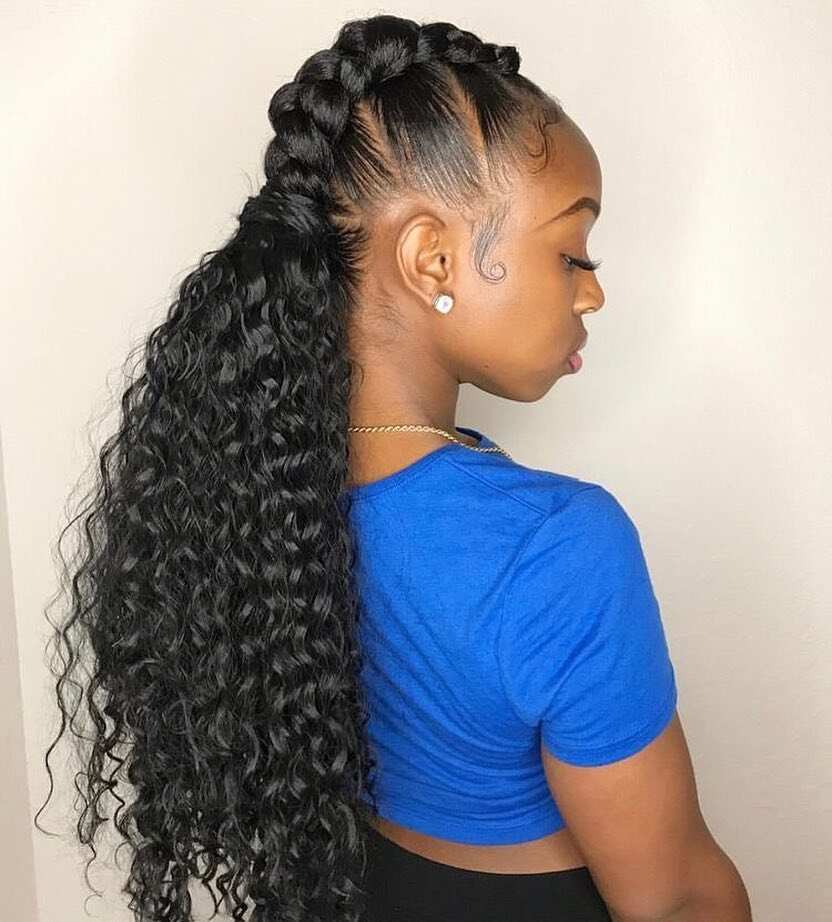 20 cute and easy hairstyles for long hair to do at home - Legit.ng