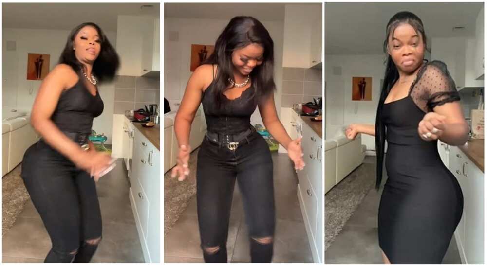 Queen Candida dancing with swag. Queen Candida dancing with swag.