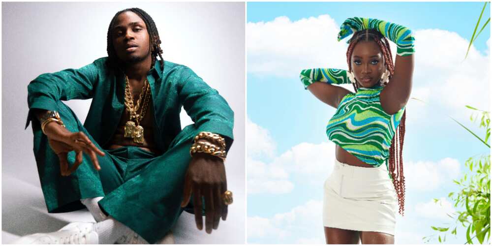 Davido's new artistes Morravey, Logos Olori Davido's new artistes Morravey, Logos Olori