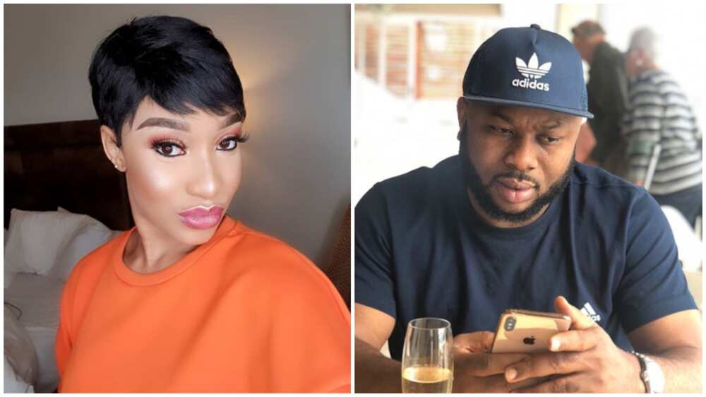 In new video Tonto Dikeh reveals former husband is a Yahoo boy, not Obasanjo's son