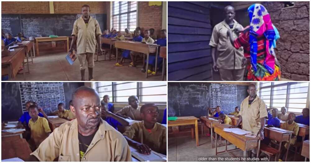 Rusengamihigo Jean Marie Vianney, 55-year-old starts primary school