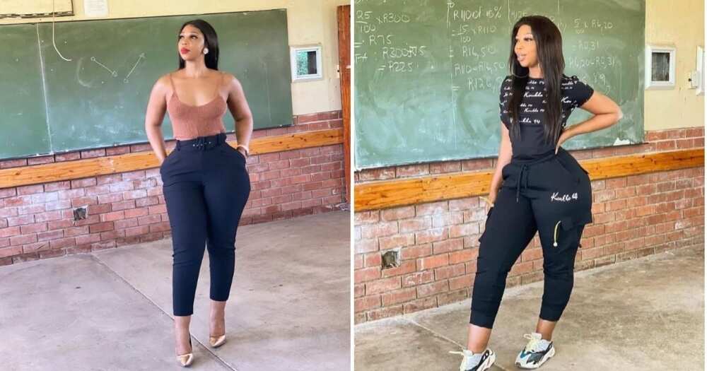 Massive Reactions as Social Media Users Spot Math Mistake in Photo of a Stunning Teacher