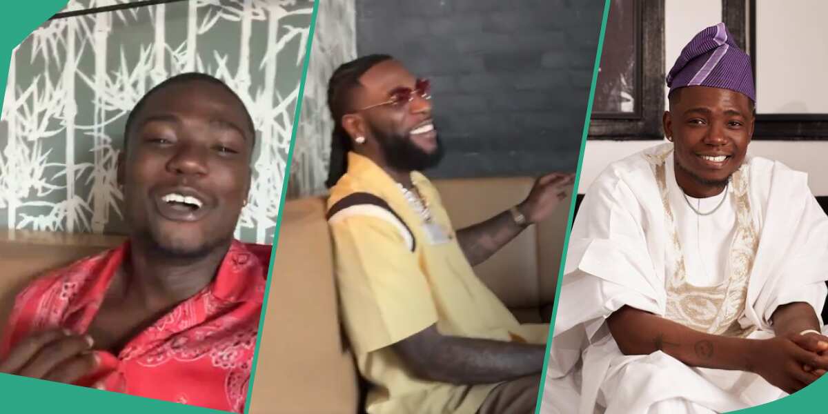See what happened the first time Shank Comics met Burna Boy (video)