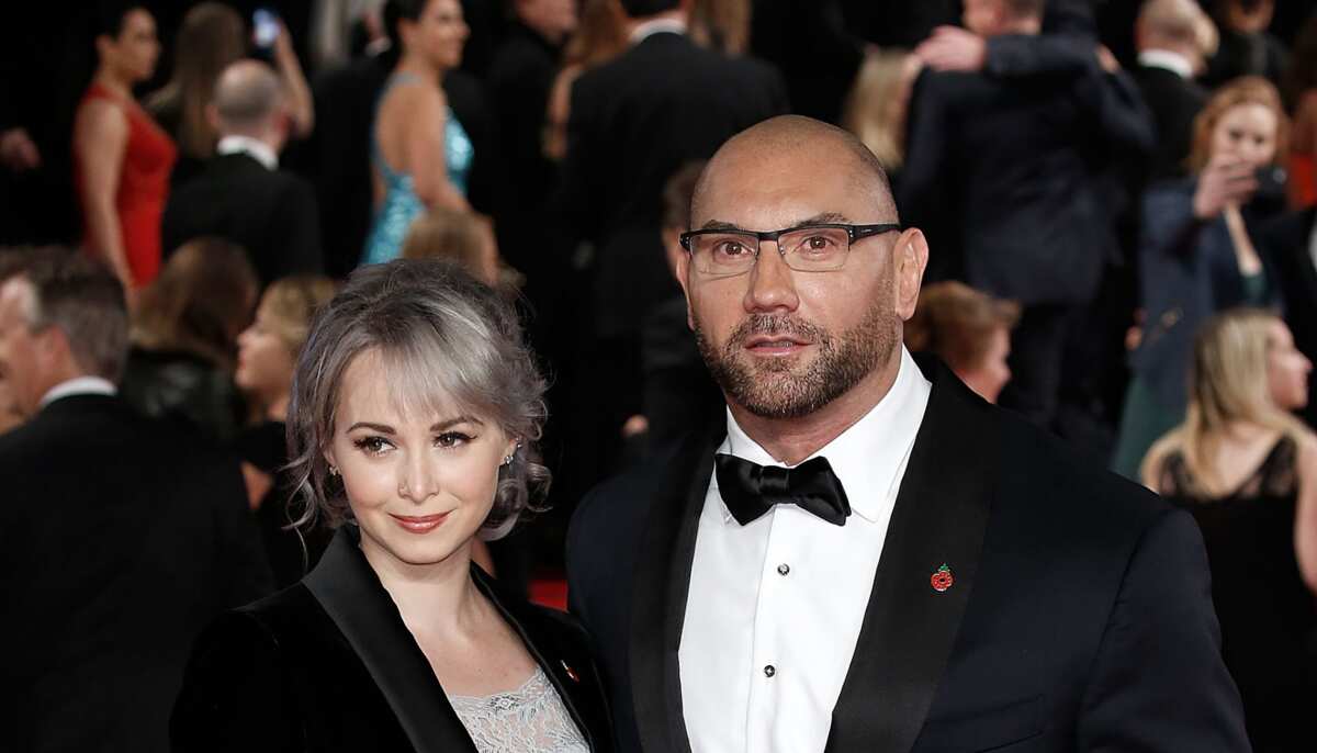 How many times has Dave Bautista been married?