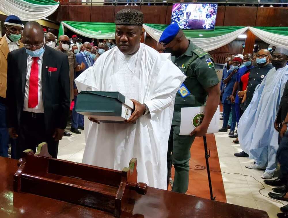 Gov Ugwuanyi presents N186.64bn 2022 budget estimates to State House of Assembly