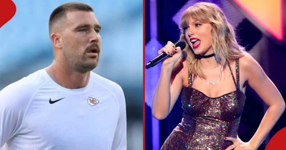 Travis Kelce shown no mercy for outfit for Taylor Swift game