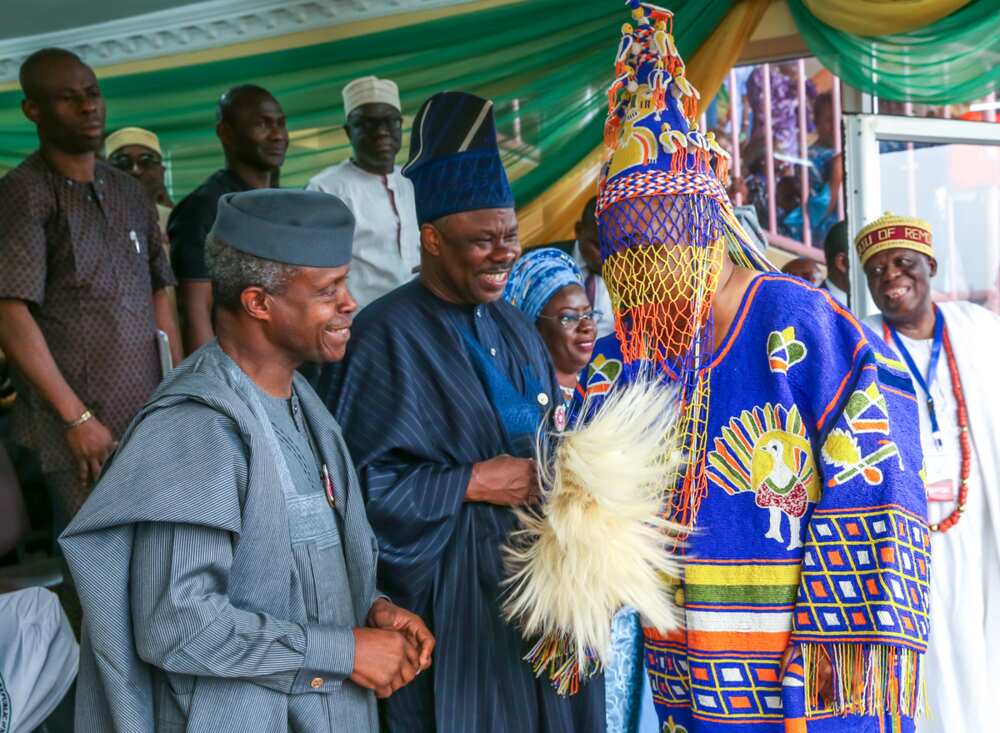 Osinbajo and Ogun state monarch