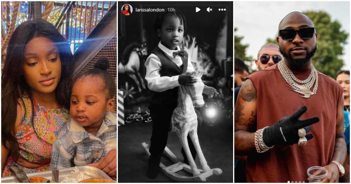 See photos of Davido's son Dawson celebrating his 3rd birthday as fans react