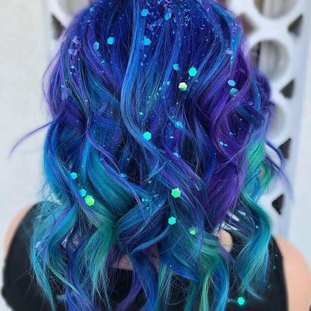 Galaxy Pastel Rainbow Hair