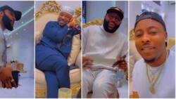 “MC you are a powerful man”: Video of KCee, Emoney, Lege Miami with MC Oluomo causes online stir