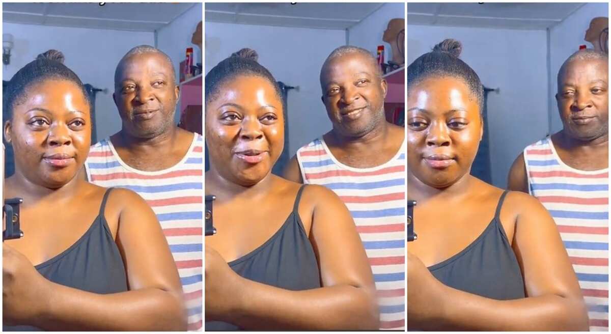 Video: The resemblance between this lady and her dad will shock you