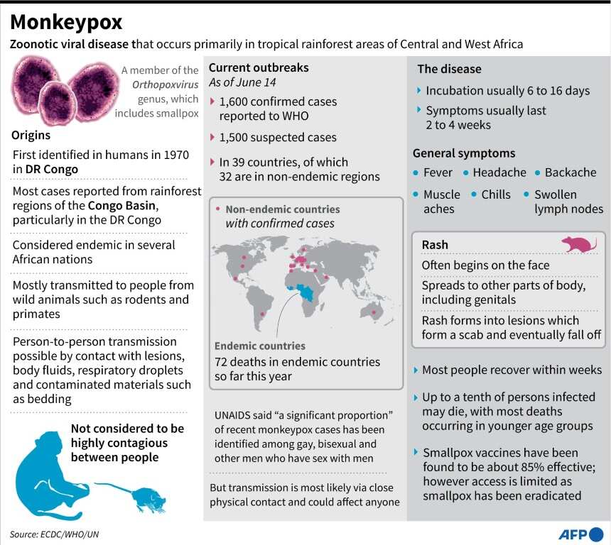 Factfile on monkeypox and its current outbreak.