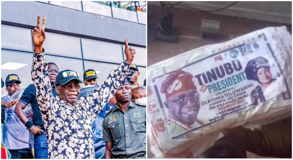 A loaf of bread with Bola Tinibu's photo emerges online.