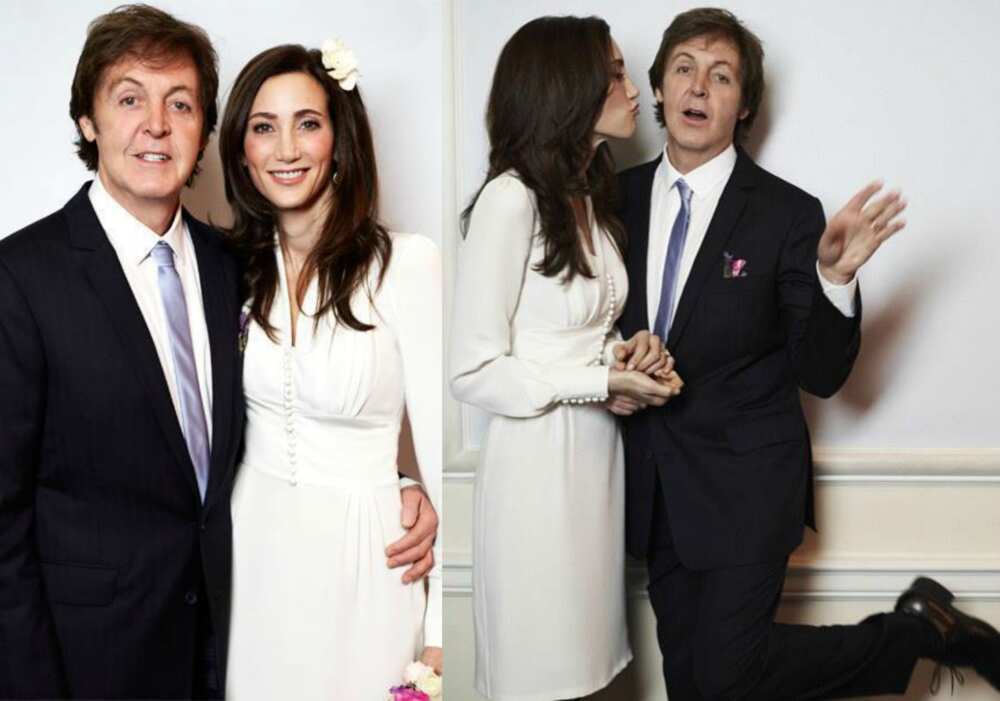 Paul McCartney and his wife, Nancy Shevell