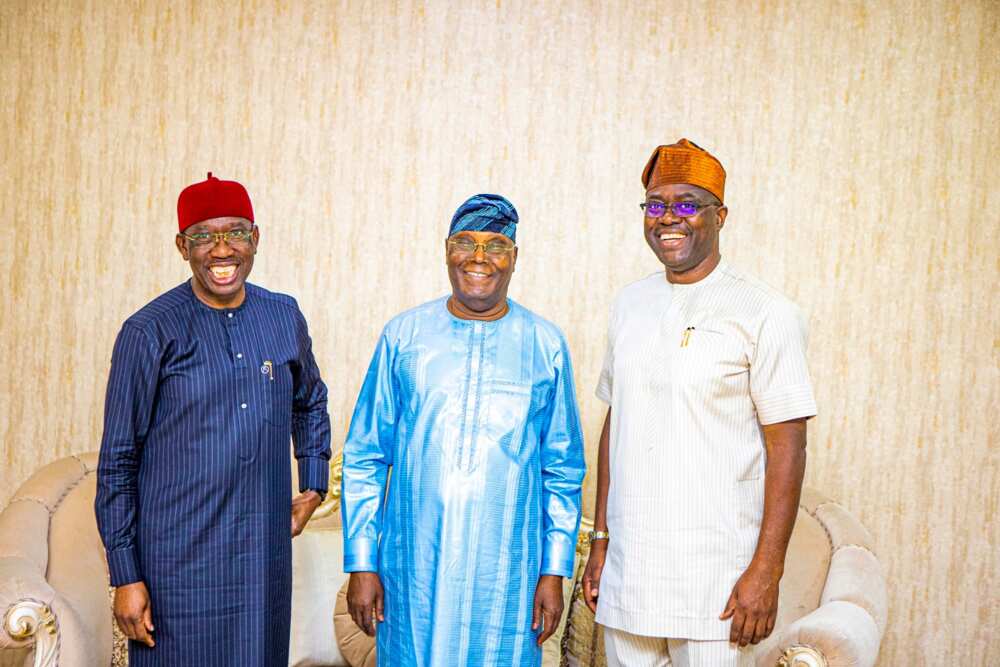 Atiku, Makinde and Okowa Atiku, Makinde and Okowa