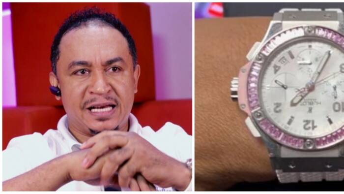 These are reasons youths go into money rituals, fan drags Daddy Freeze for flaunting expensive watch online
