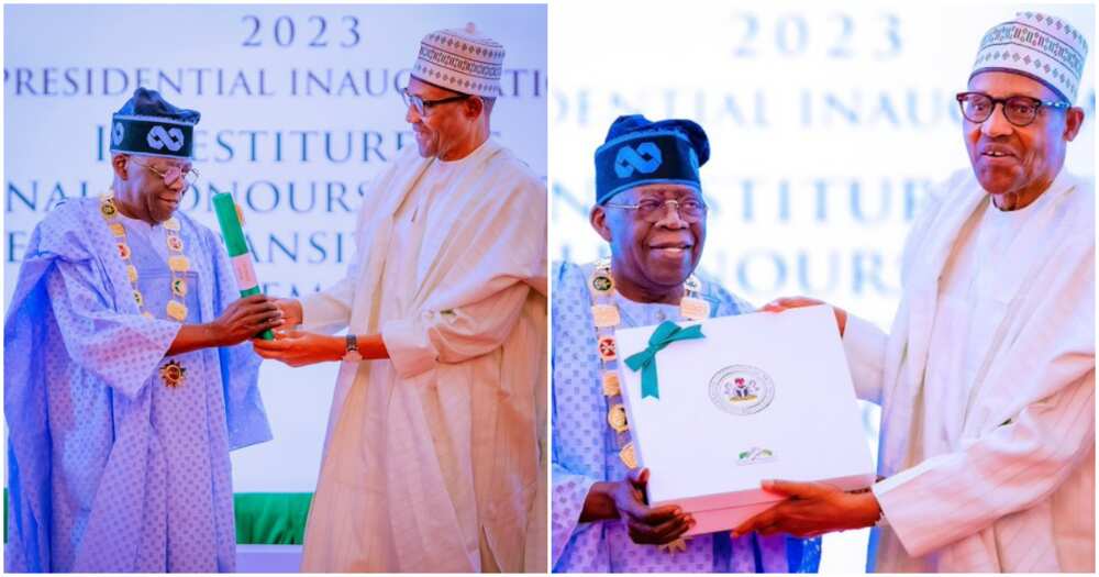 Buhari/Tinubu/Handover/Baton Buhari/Tinubu/Handover/Baton