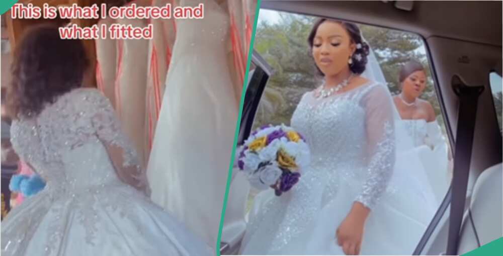 Lady orders wedding dress, gets another style