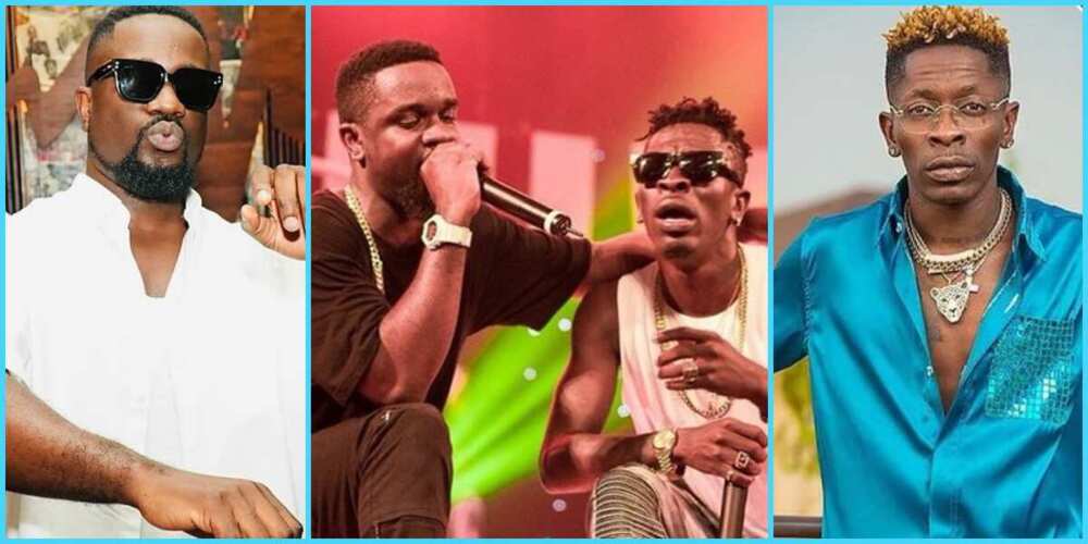 Shatta Wale and Sarkodie