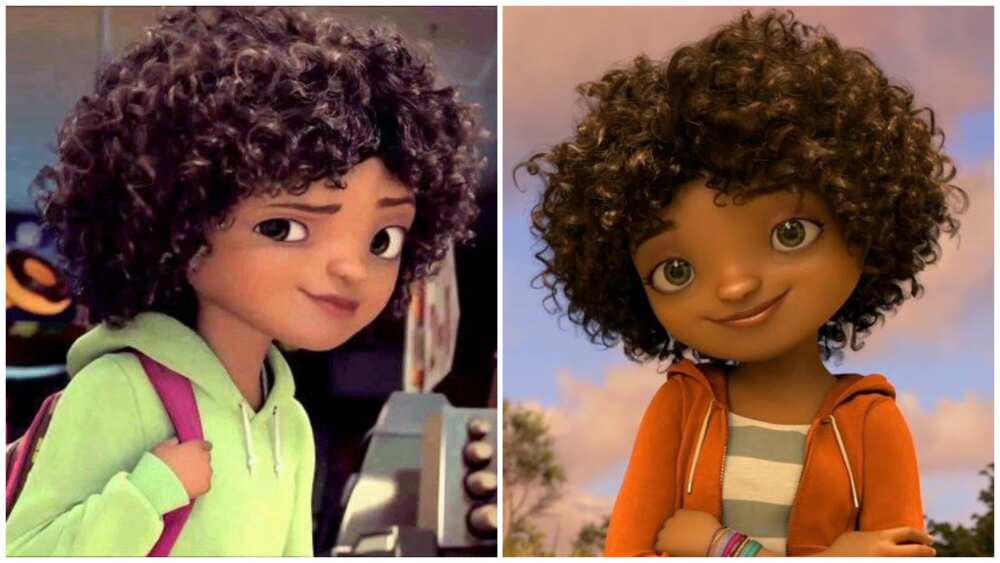 black girl cartoon characters