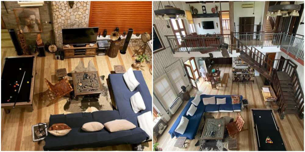 Inside Kunle Afolayan's beautiful art inspired home