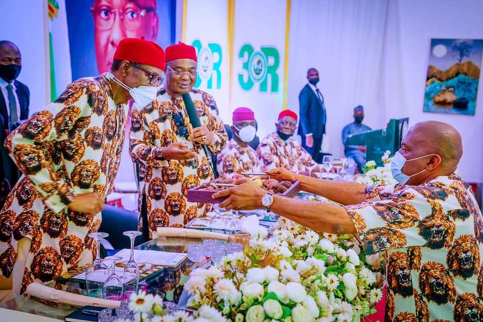 Buhari visited Imo state