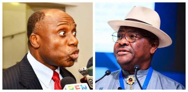 I employed you, I can't bring myself to your level, Amaechi fires back at Wike