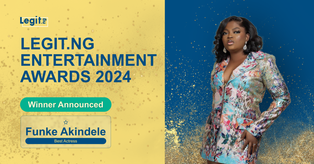 Funke Akindele, Legit.ng Entertainment Awards, Winners, Announcement