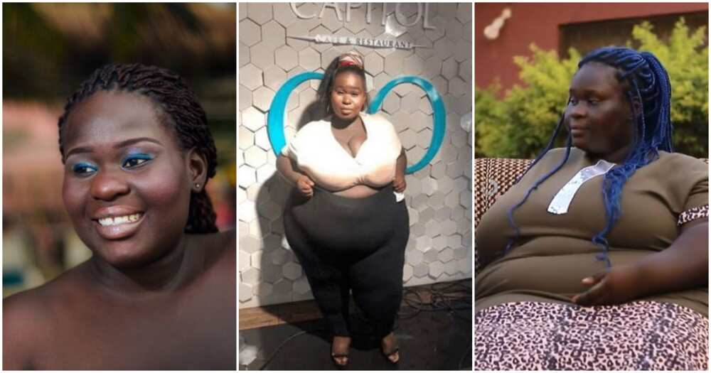 Plus-sized reality show star reveals she did not travel to Dubai because of her size