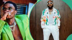"Beg like this": Wizkid posts Davido's 'leaked tape', uses it to send his fans a message
