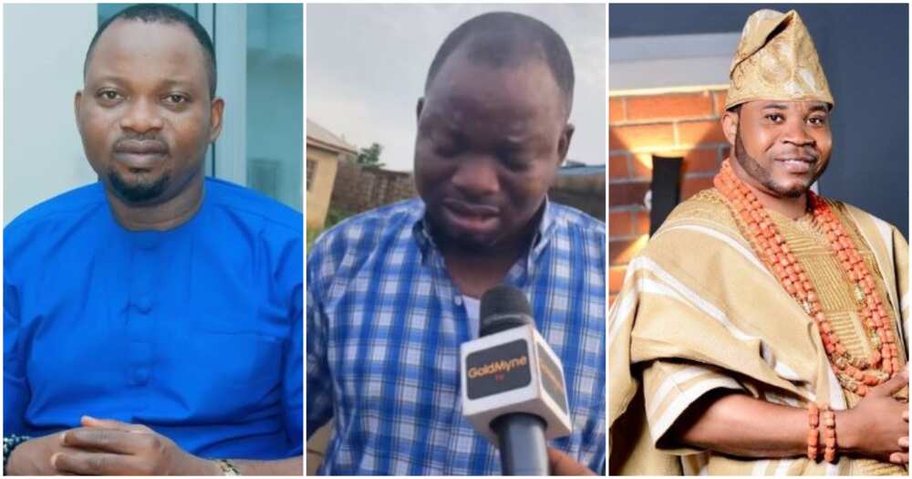 Adekola Tijani and late friend Murphy Afolabi Adekola Tijani and late friend Murphy Afolabi
