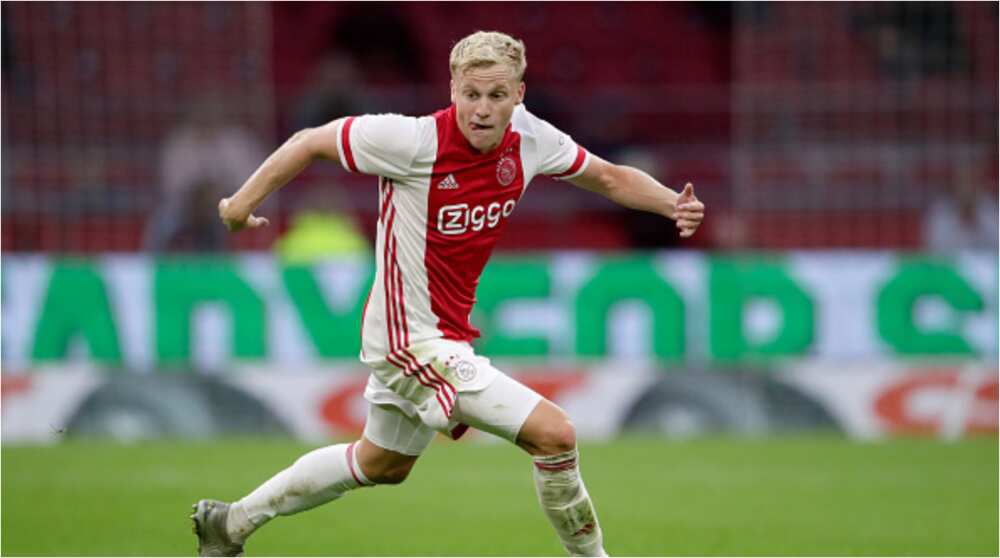 Donny van de Beek: Ajax star completes Manchester United medical