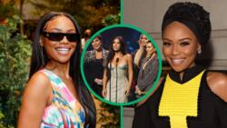 Fans reminisce over throwback video of Bonang Matheba hosting the Kardashians: "They were rude"