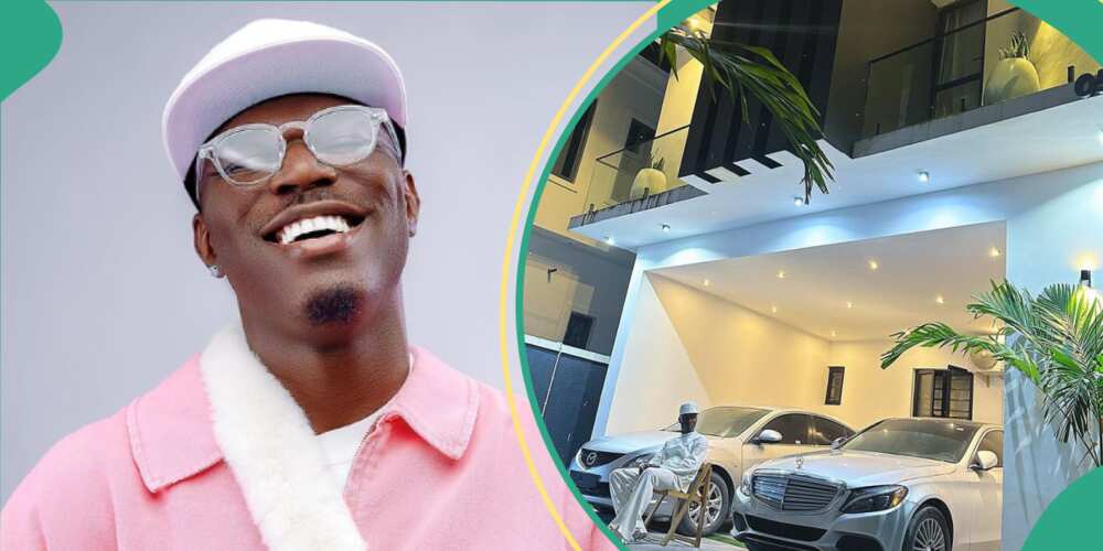 Singer Spyro flaunts house and cars on 33rd birthday.