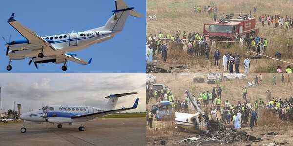 Abuja crash: Tragic scenes of military plane which killed 7 NAF personnel as Nigerians grief
