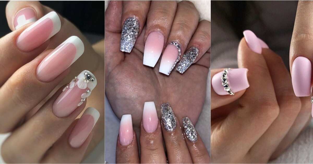 41 Beautiful Wedding Nails Designs + Ideas for Dream Bridal Vibes