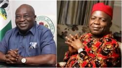 After losing Abia state to LP, Ikpeazu hails Alex Otti, sends strong warning to opponents