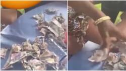 Huge amount of money recovered from woman's armpit, blouse as MC Edo Pikin shares video from party