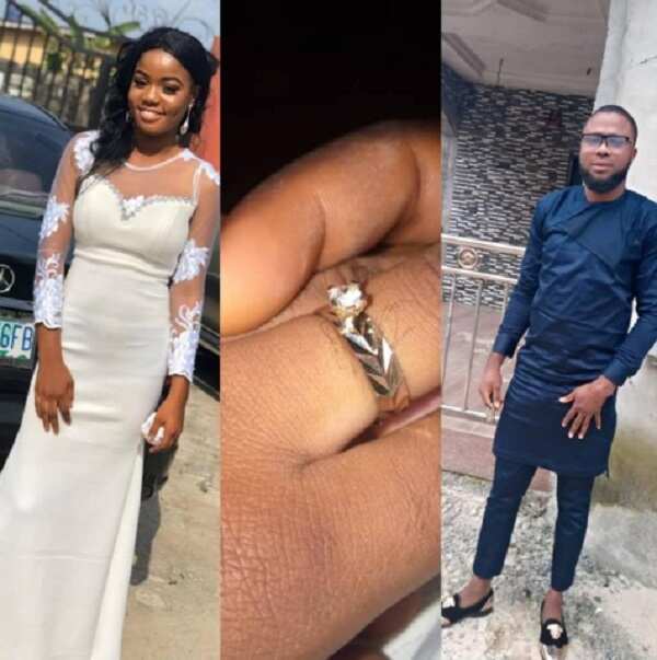 Ehis revealed that his girlfriend accepted his proposal/Gwen Divy Ifeson