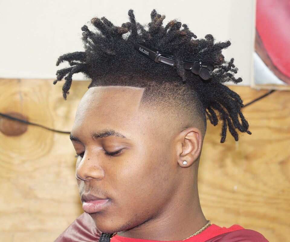 Dreads With A Drop Fade The Best Drop Fade Hairstyles