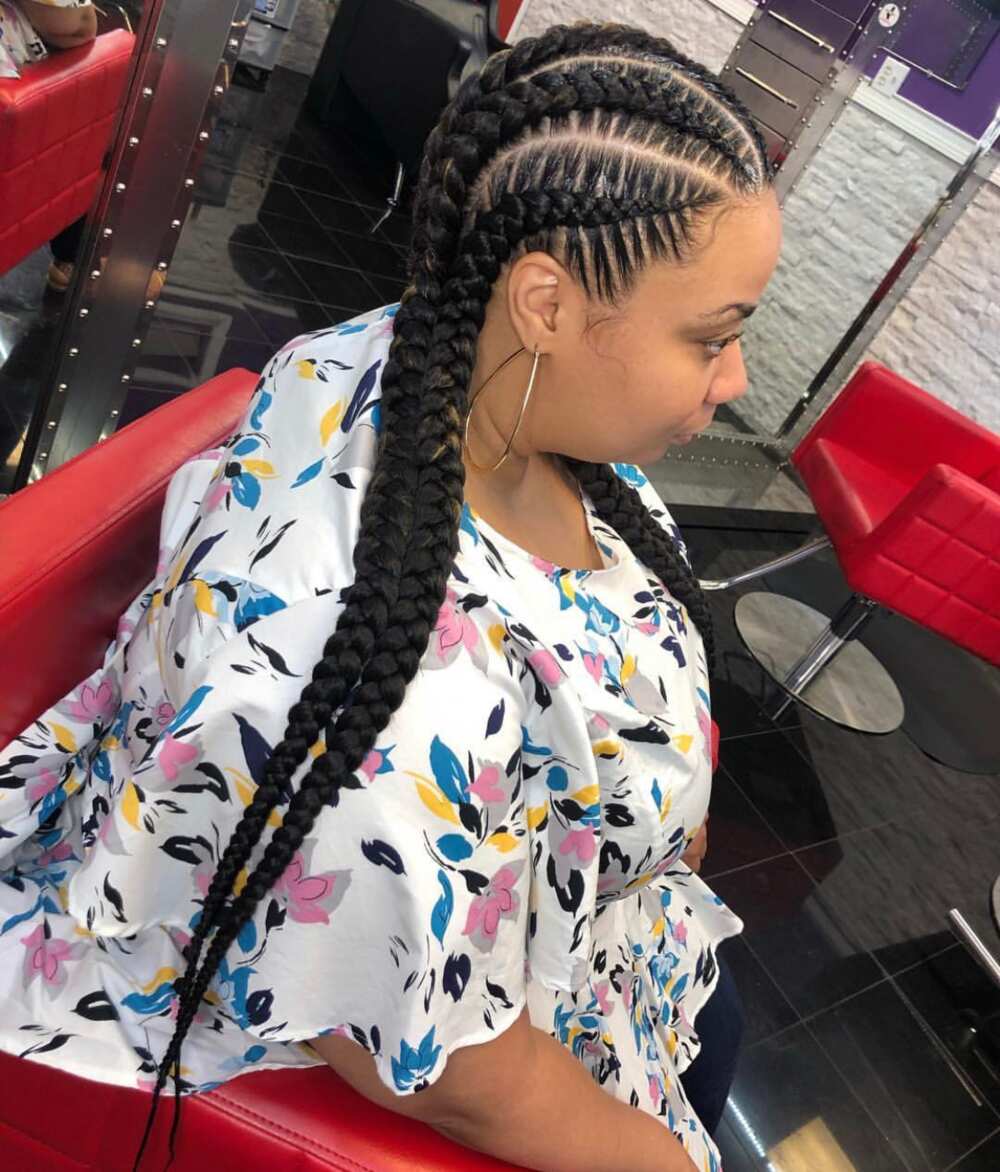 Goddess braids hairstyles 2019