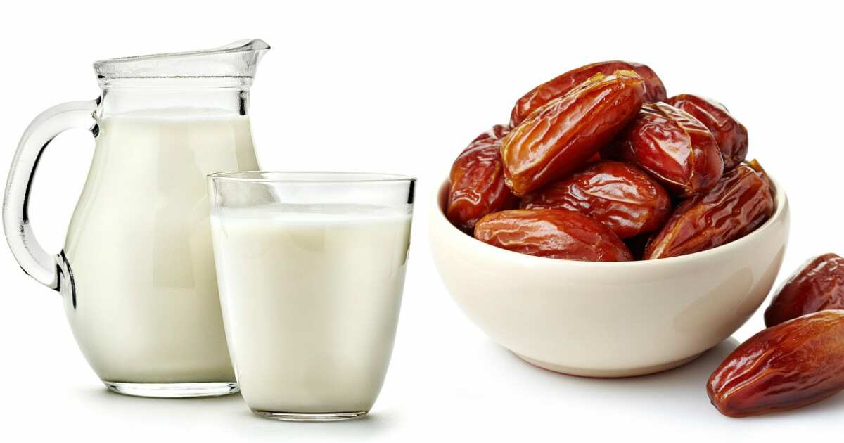 Benefits of dates with milk