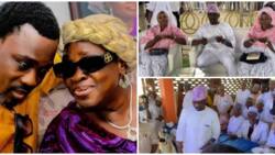 Pasuma: Nollywood celebs, music stars, crowd of fans, others storm fidau prayer for fuji maestro's late mum