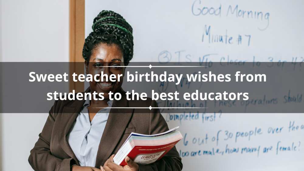 Teacher birthday wishes