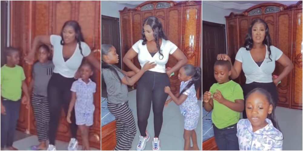 mercy johnson children