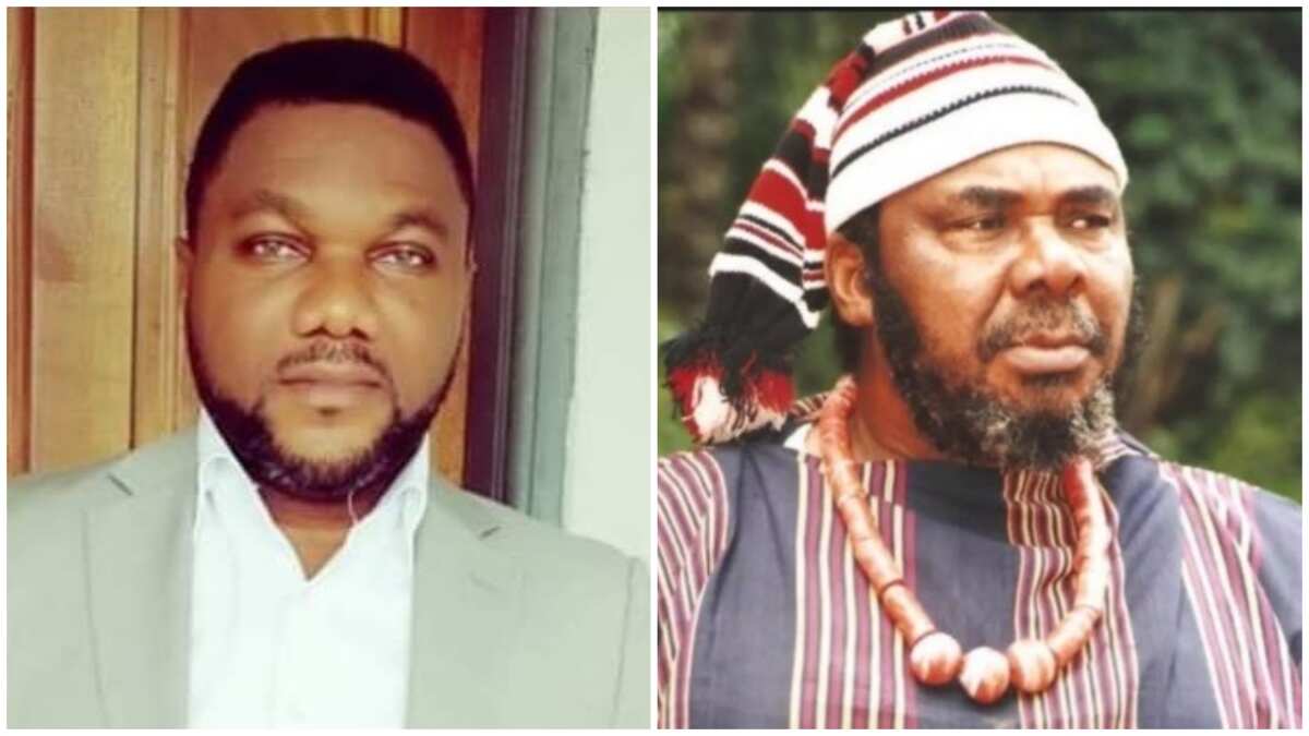 Actor Pete Edochie's lookalike spotted in Port Harcourt