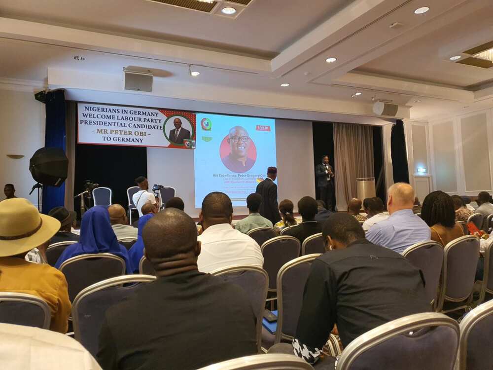 Peter Obi in Germany Peter Obi in Germany