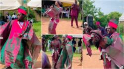 "Too much Zeeworld" Nigerian couple delights guests, dances like Indians in wedding viral video