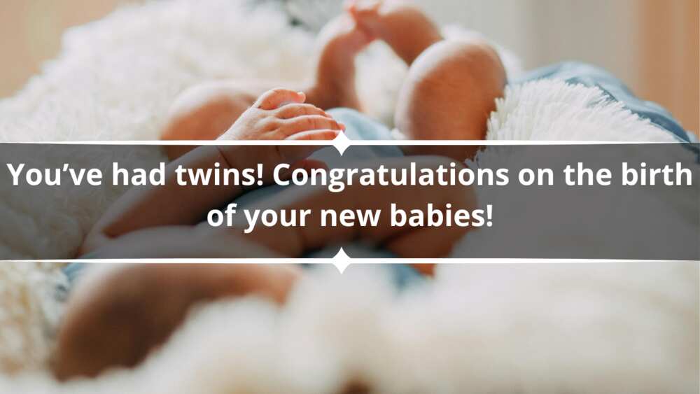 Newborn baby wishes for twins