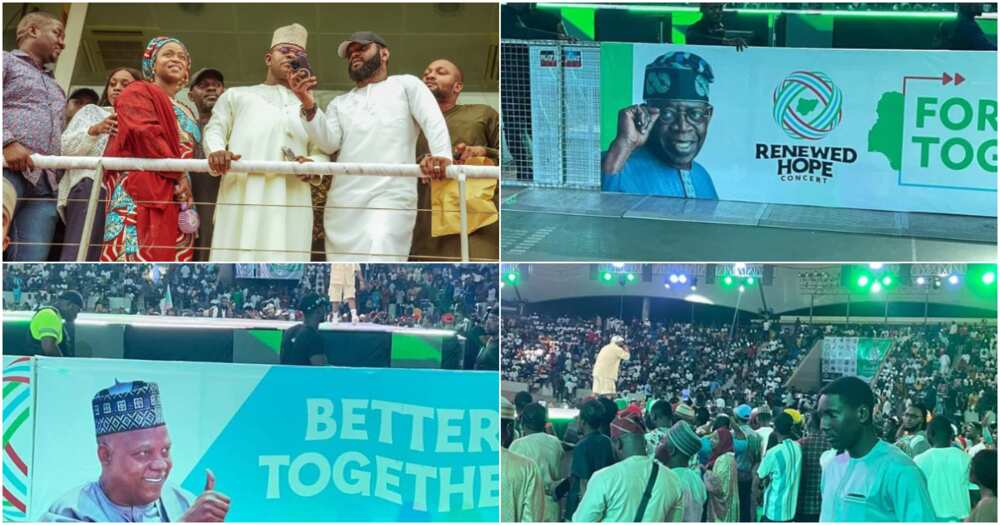 Bola Tinubu, APC, Kashim Shettima, Seyi Tinubu, Renewed Hope Concert Bola Tinubu, APC, Kashim Shettima, Seyi Tinubu, Renewed Hope Concert